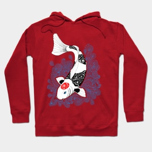 Kois et Be - Tancho Koi Hoodie